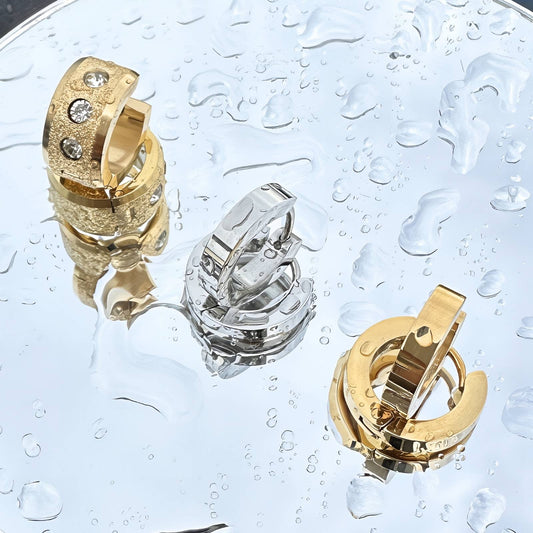 18K Gold plated earrings