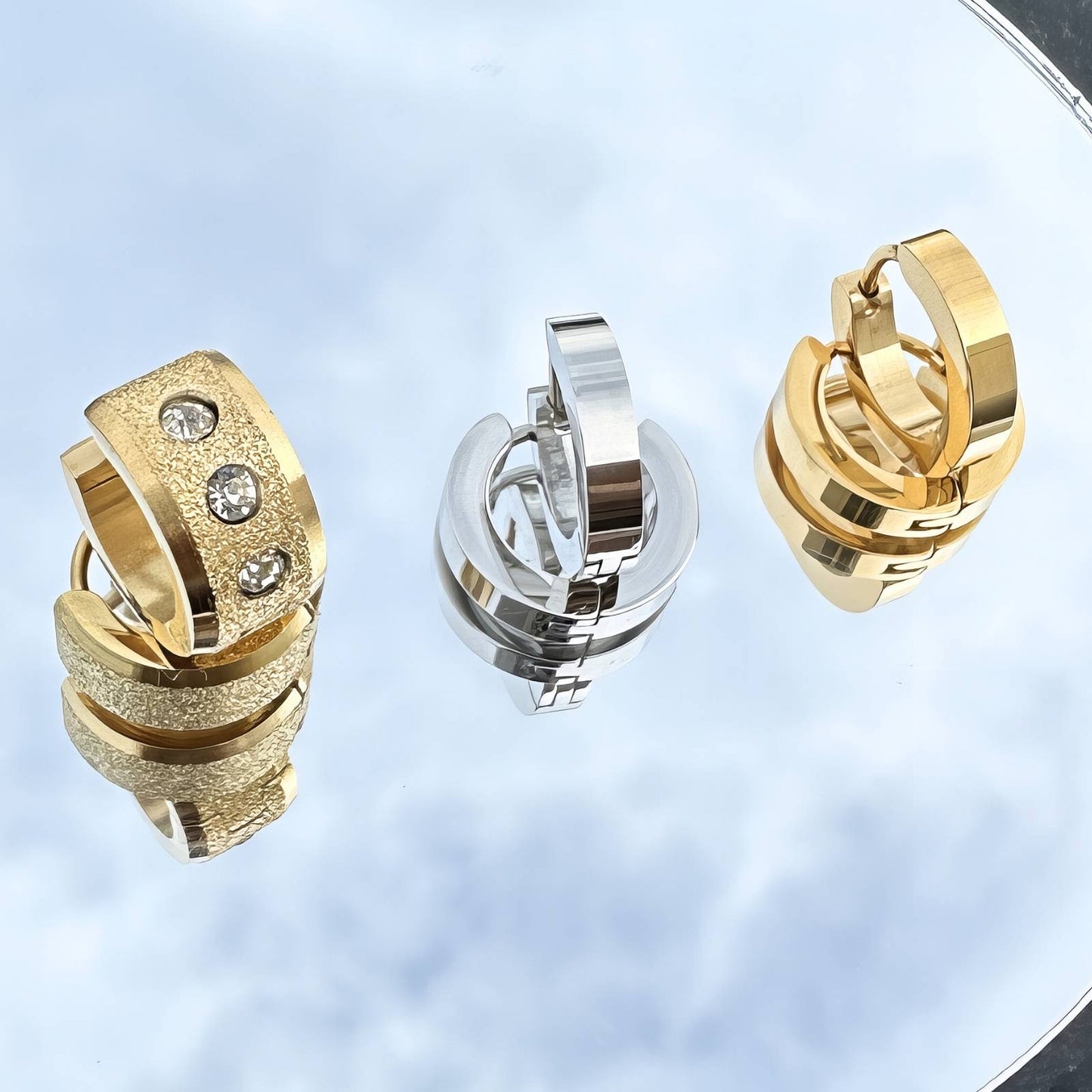 18K Gold plated earrings