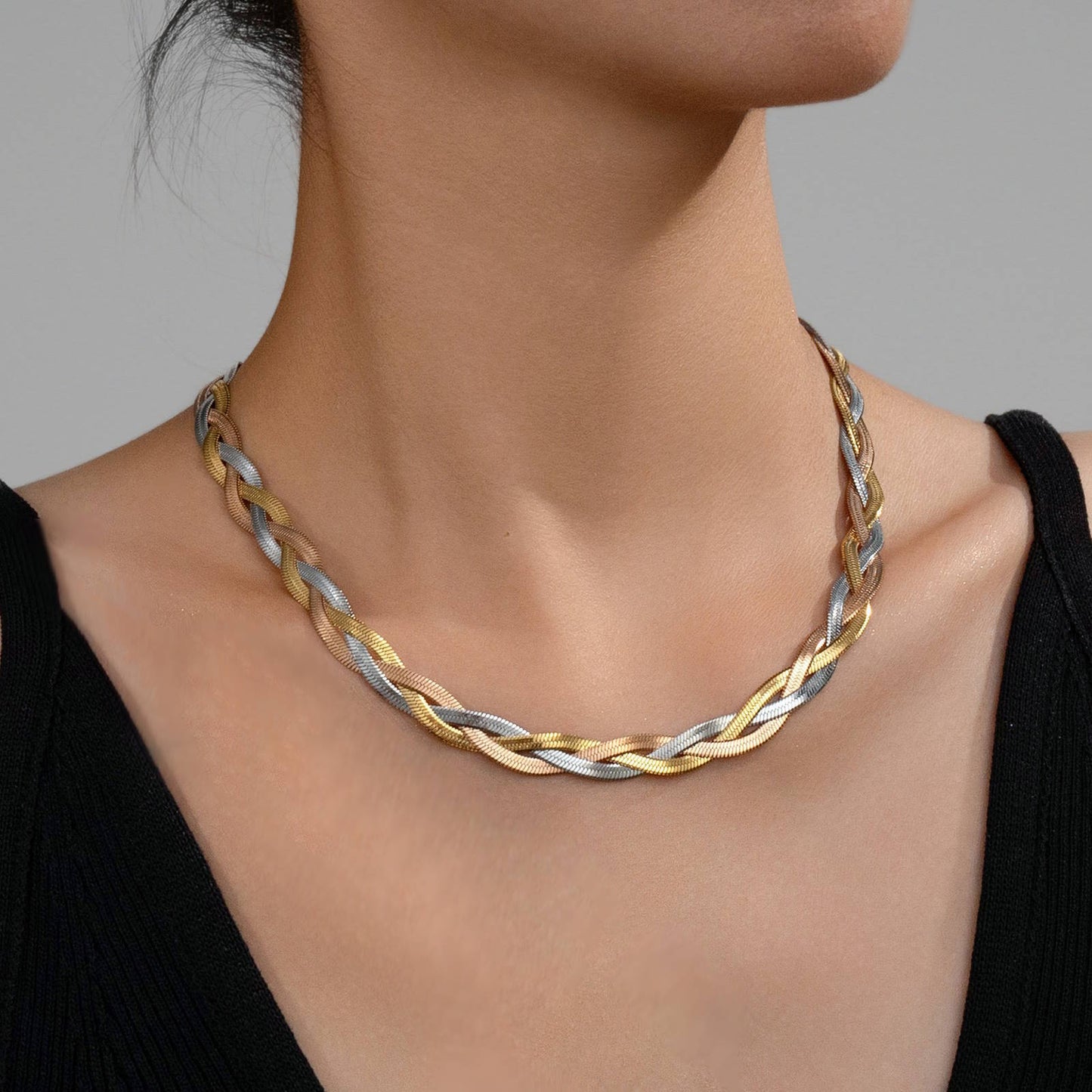 Beautiful multi colour trendy necklace
