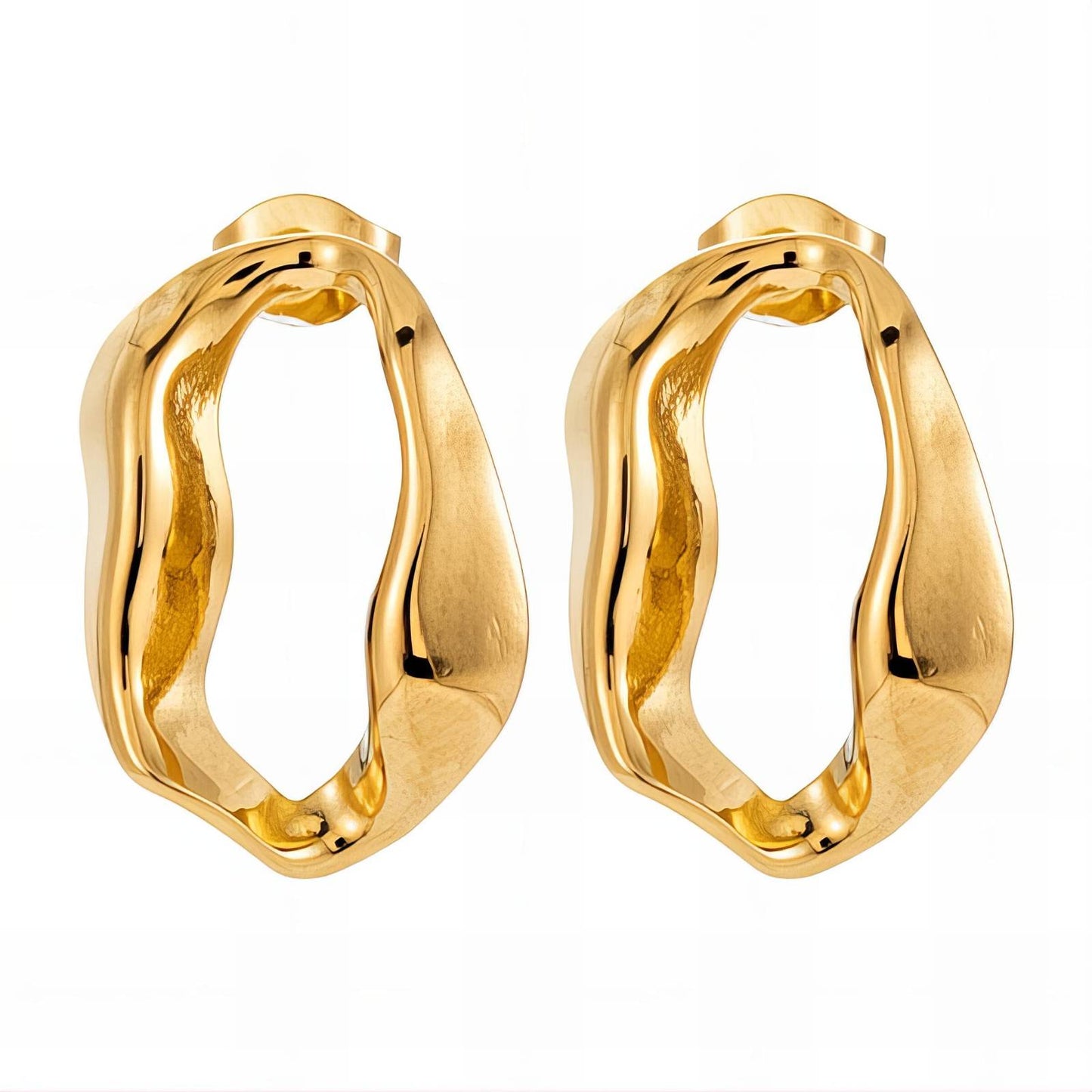 Small 18K Gold plated studs