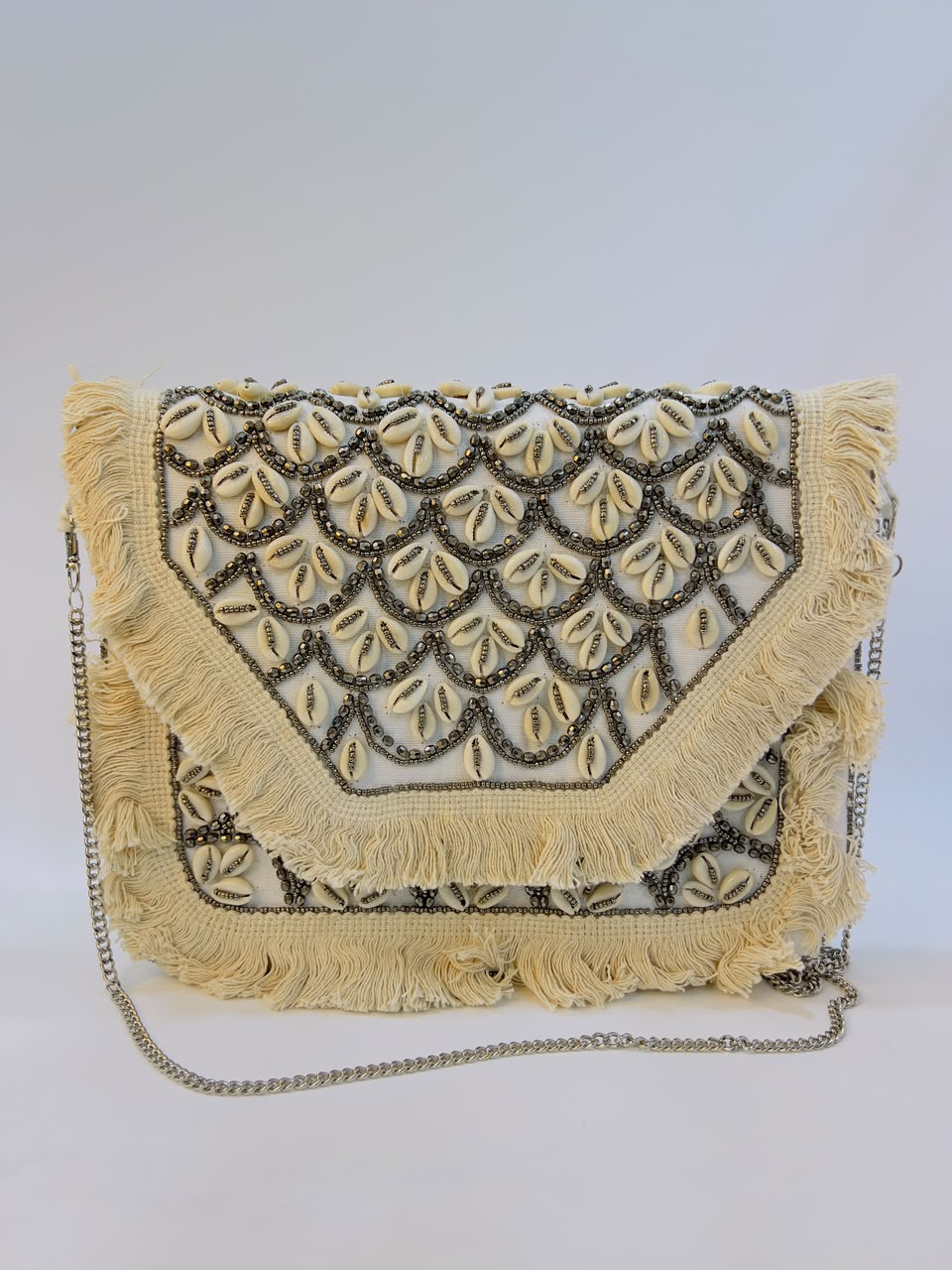 Colorful Bohemian Banjara Beaded Handbag shells